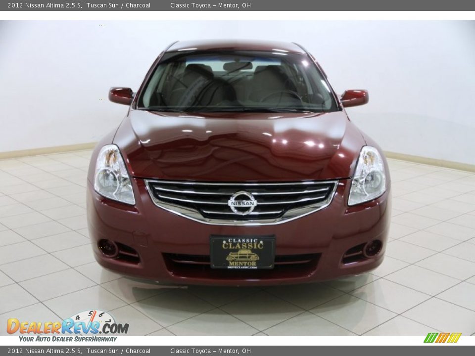 2012 Nissan Altima 2.5 S Tuscan Sun / Charcoal Photo #2