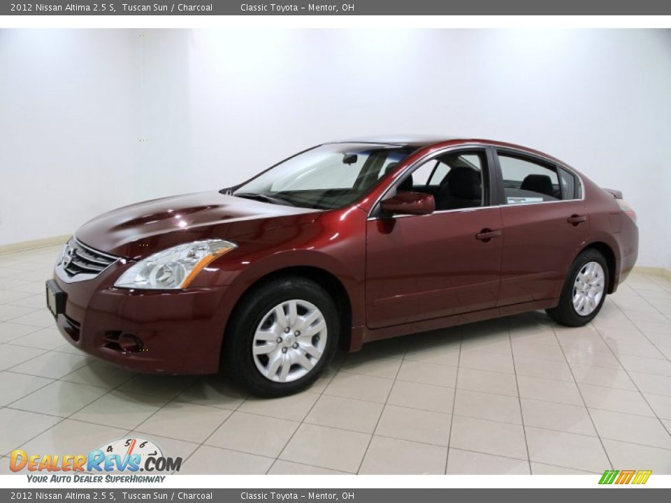 2012 Nissan Altima 2.5 S Tuscan Sun / Charcoal Photo #3