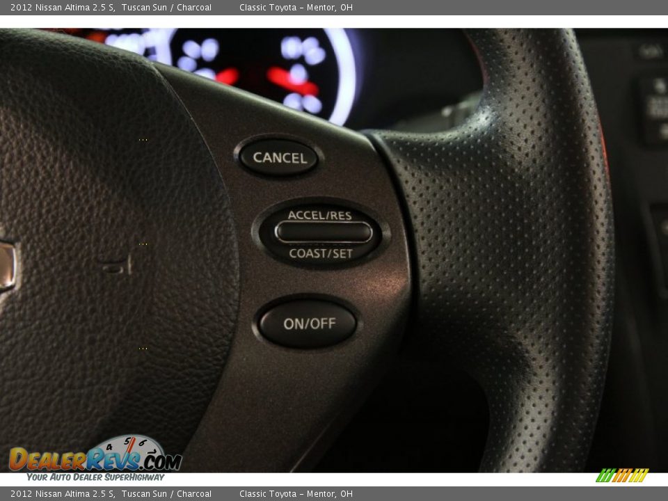 2012 Nissan Altima 2.5 S Tuscan Sun / Charcoal Photo #8