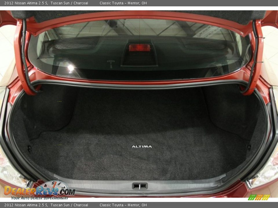 2012 Nissan Altima 2.5 S Tuscan Sun / Charcoal Photo #16