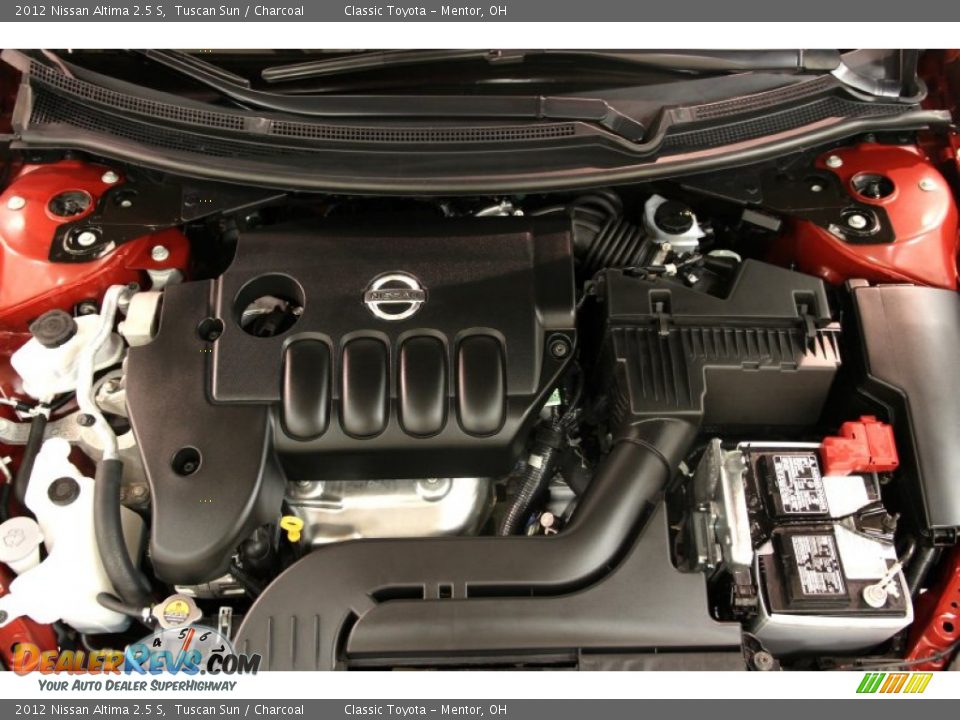 2012 Nissan Altima 2.5 S Tuscan Sun / Charcoal Photo #17