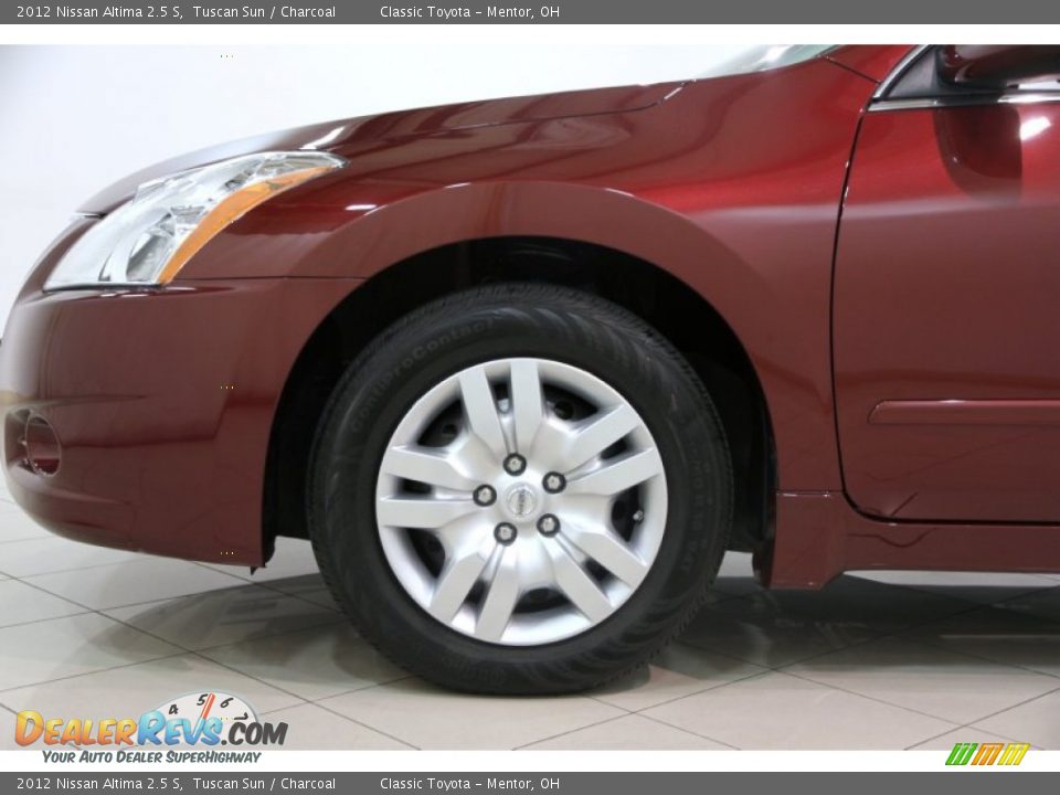 2012 Nissan Altima 2.5 S Tuscan Sun / Charcoal Photo #18