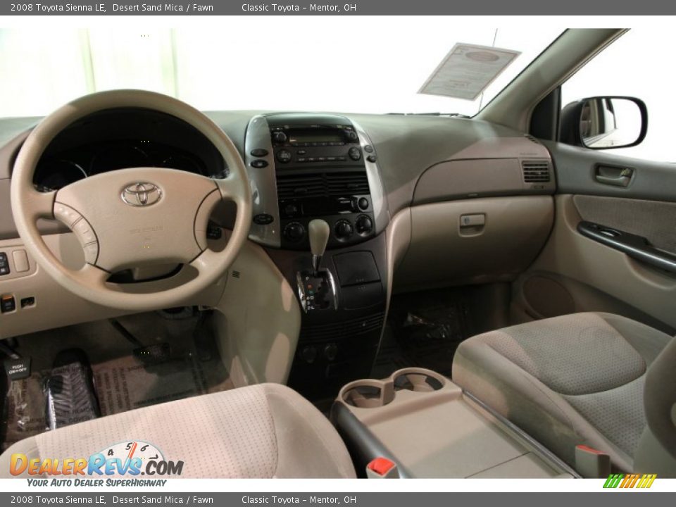 2008 Toyota Sienna LE Desert Sand Mica / Fawn Photo #8