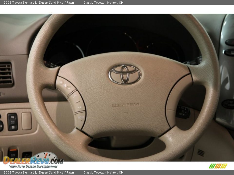 2008 Toyota Sienna LE Desert Sand Mica / Fawn Photo #9