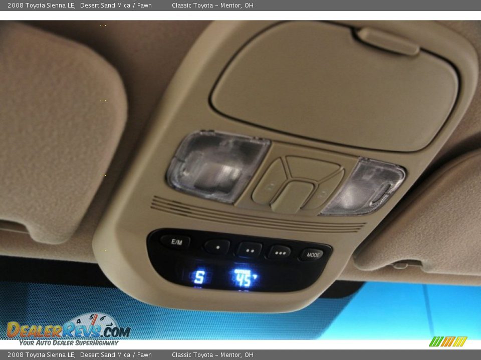 2008 Toyota Sienna LE Desert Sand Mica / Fawn Photo #11
