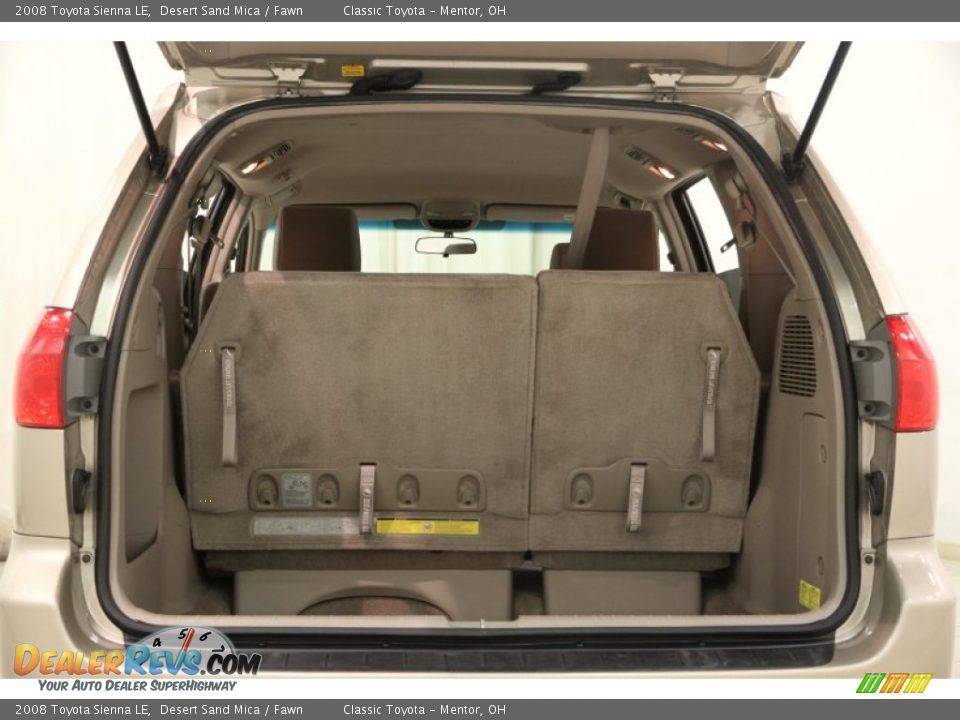 2008 Toyota Sienna LE Desert Sand Mica / Fawn Photo #22