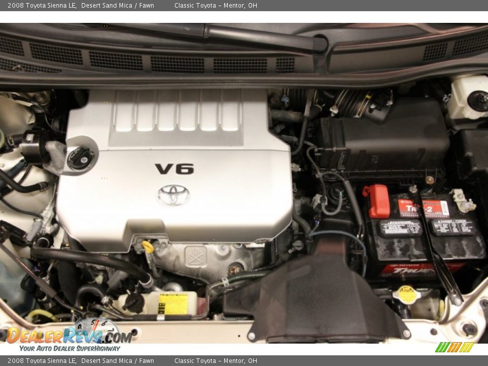 2008 Toyota Sienna LE Desert Sand Mica / Fawn Photo #23