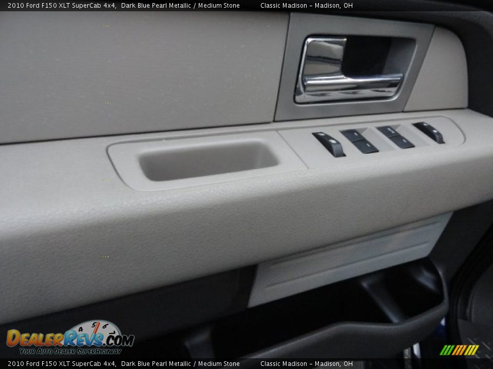 2010 Ford F150 XLT SuperCab 4x4 Dark Blue Pearl Metallic / Medium Stone Photo #3