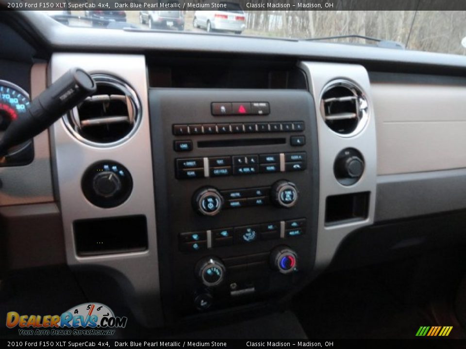 2010 Ford F150 XLT SuperCab 4x4 Dark Blue Pearl Metallic / Medium Stone Photo #5