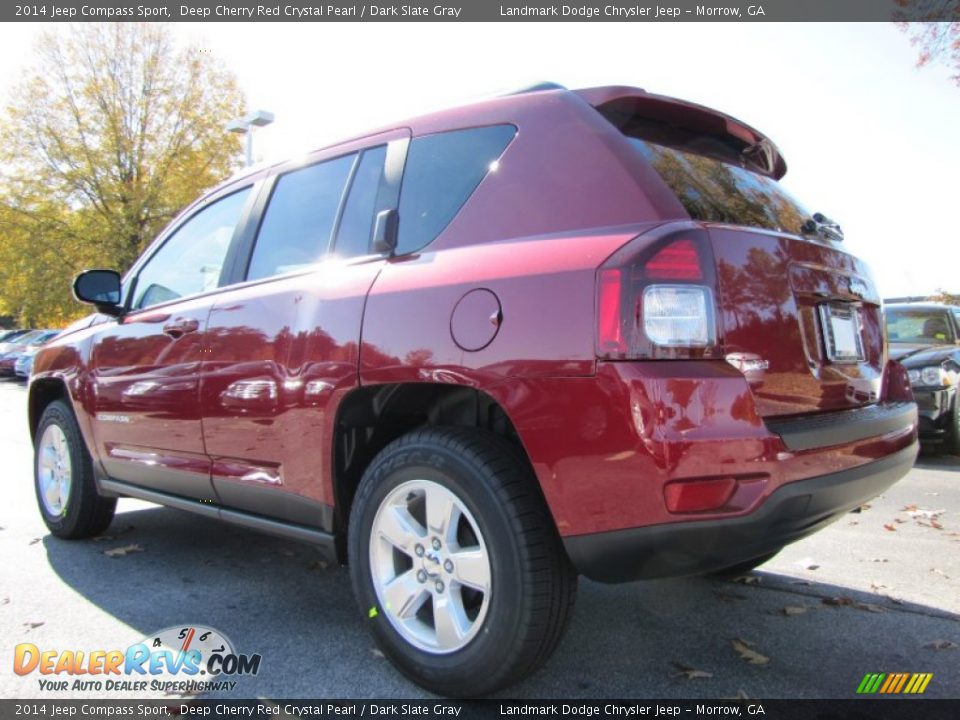 2014 Jeep Compass Sport Deep Cherry Red Crystal Pearl / Dark Slate Gray Photo #2