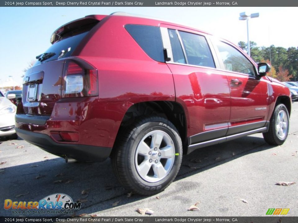 2014 Jeep Compass Sport Deep Cherry Red Crystal Pearl / Dark Slate Gray Photo #3
