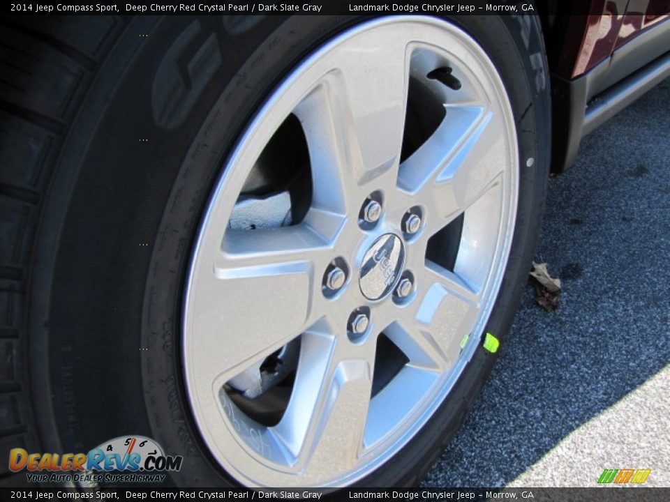 2014 Jeep Compass Sport Deep Cherry Red Crystal Pearl / Dark Slate Gray Photo #5