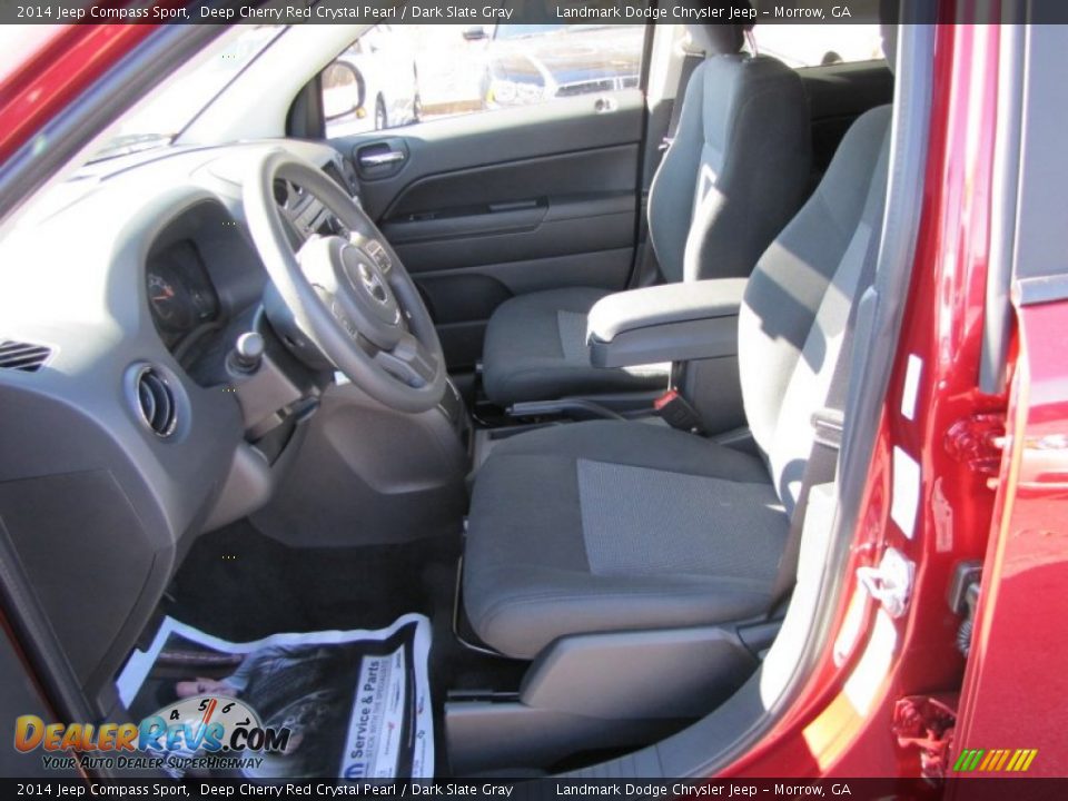 2014 Jeep Compass Sport Deep Cherry Red Crystal Pearl / Dark Slate Gray Photo #6