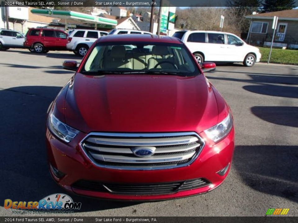 2014 Ford Taurus SEL AWD Sunset / Dune Photo #2
