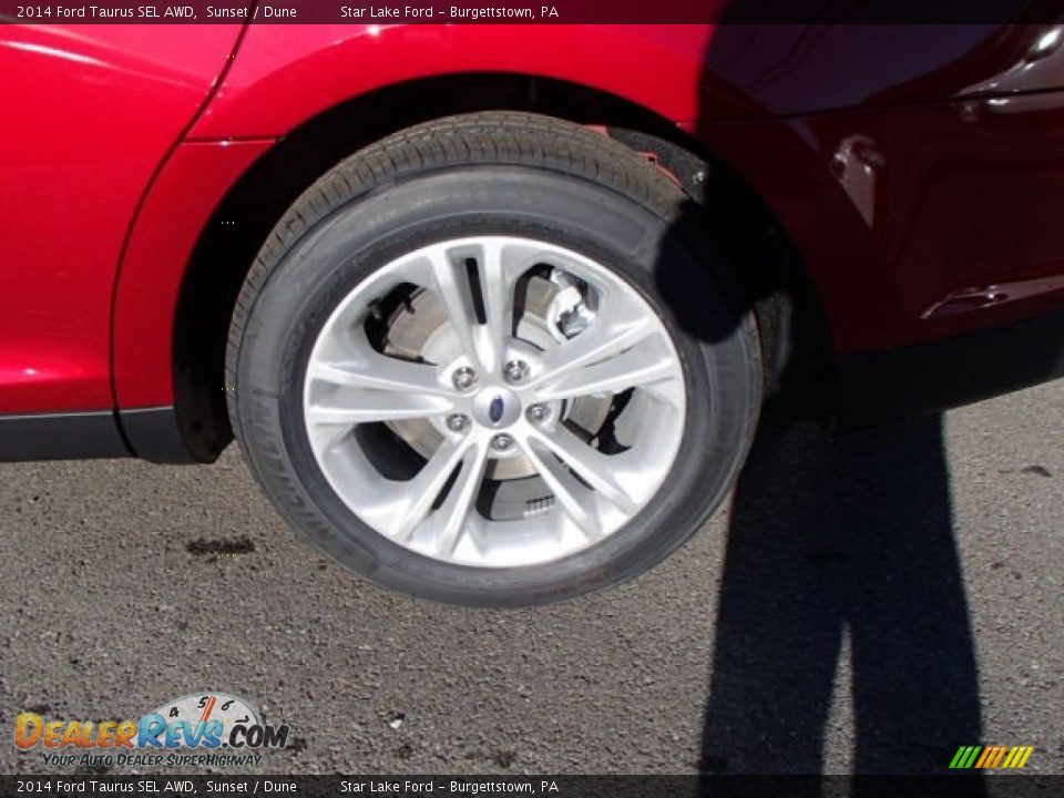2014 Ford Taurus SEL AWD Sunset / Dune Photo #9