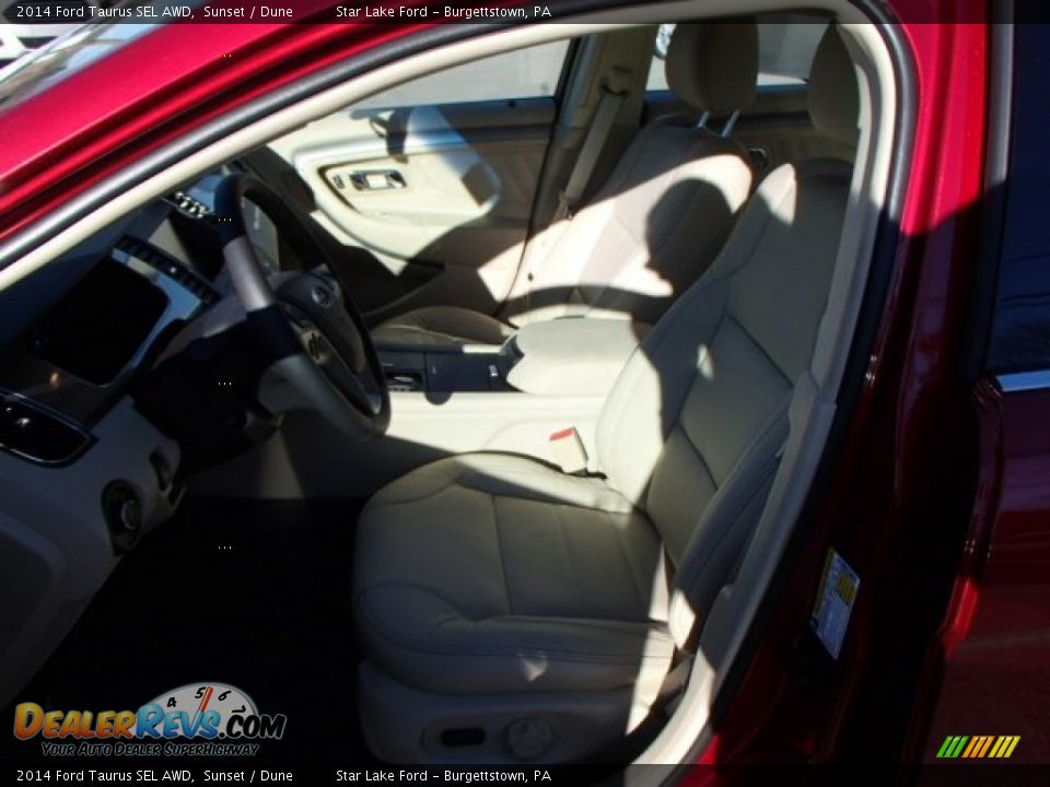 2014 Ford Taurus SEL AWD Sunset / Dune Photo #10