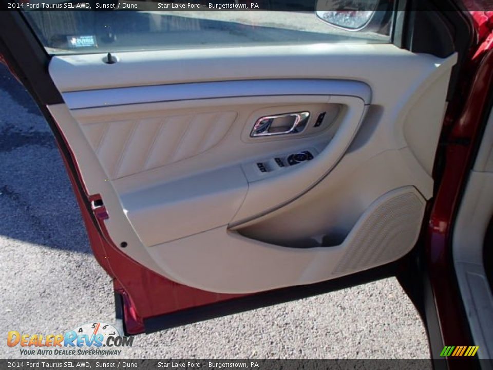 2014 Ford Taurus SEL AWD Sunset / Dune Photo #11