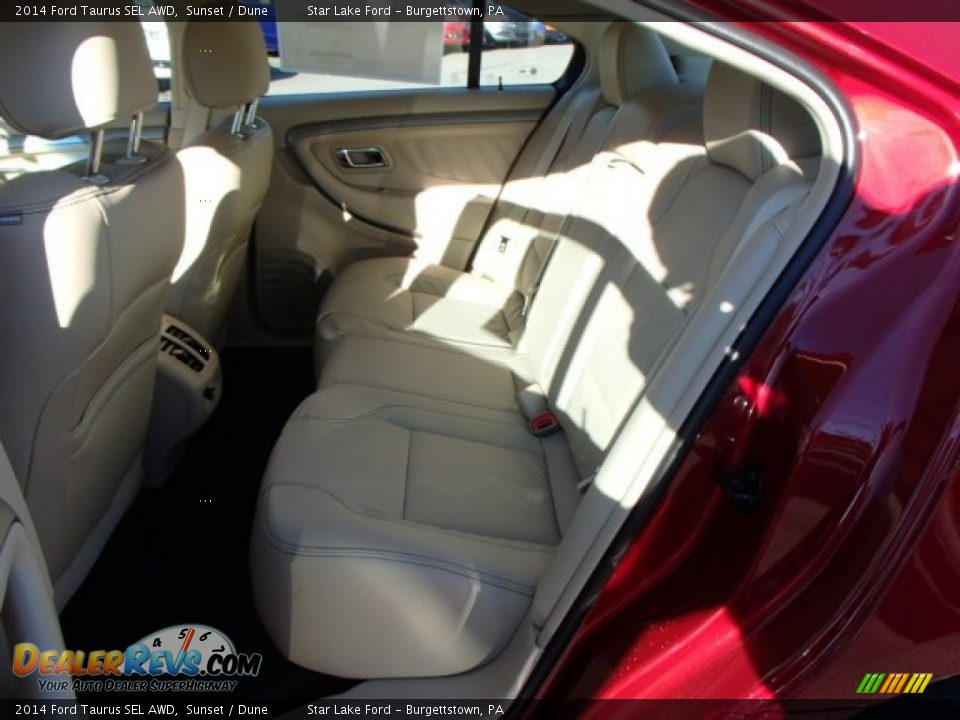 2014 Ford Taurus SEL AWD Sunset / Dune Photo #12