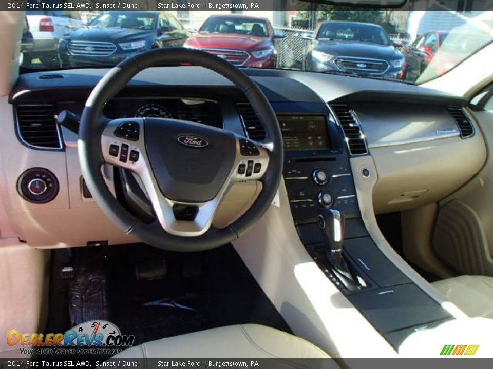2014 Ford Taurus SEL AWD Sunset / Dune Photo #14
