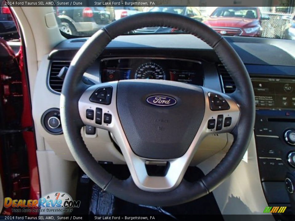 2014 Ford Taurus SEL AWD Sunset / Dune Photo #21