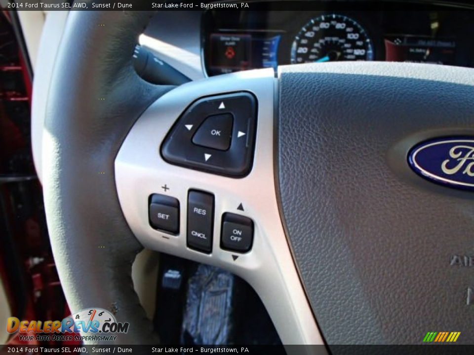 2014 Ford Taurus SEL AWD Sunset / Dune Photo #22
