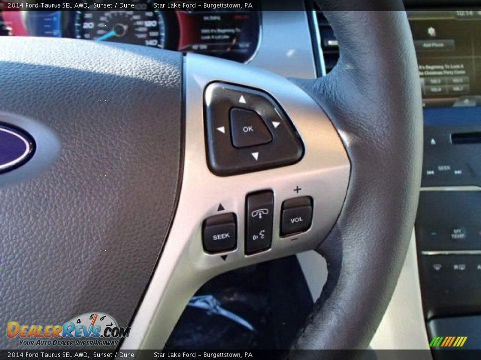 2014 Ford Taurus SEL AWD Sunset / Dune Photo #23