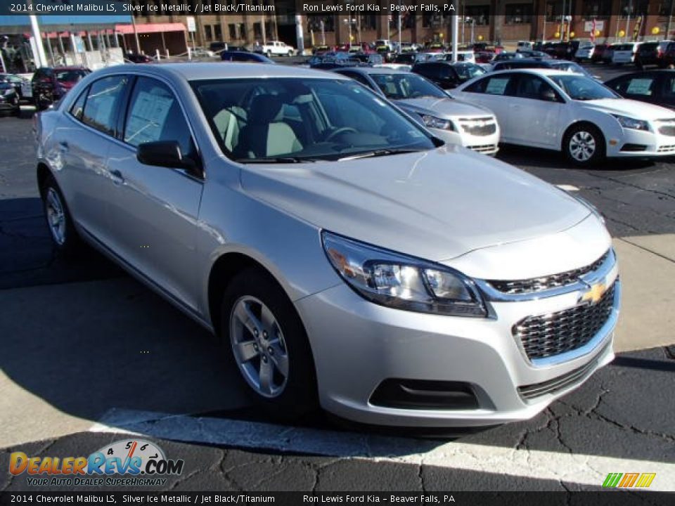 2014 Chevrolet Malibu LS Silver Ice Metallic / Jet Black/Titanium Photo #2