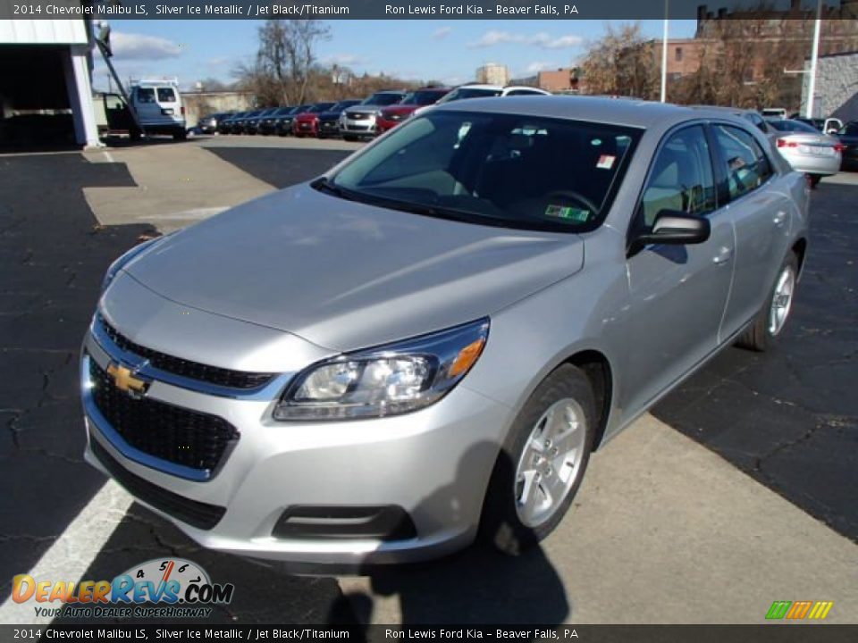 2014 Chevrolet Malibu LS Silver Ice Metallic / Jet Black/Titanium Photo #4