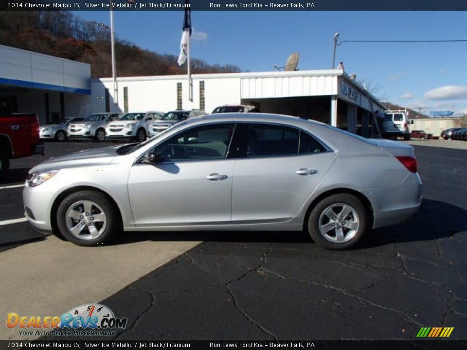 2014 Chevrolet Malibu LS Silver Ice Metallic / Jet Black/Titanium Photo #5