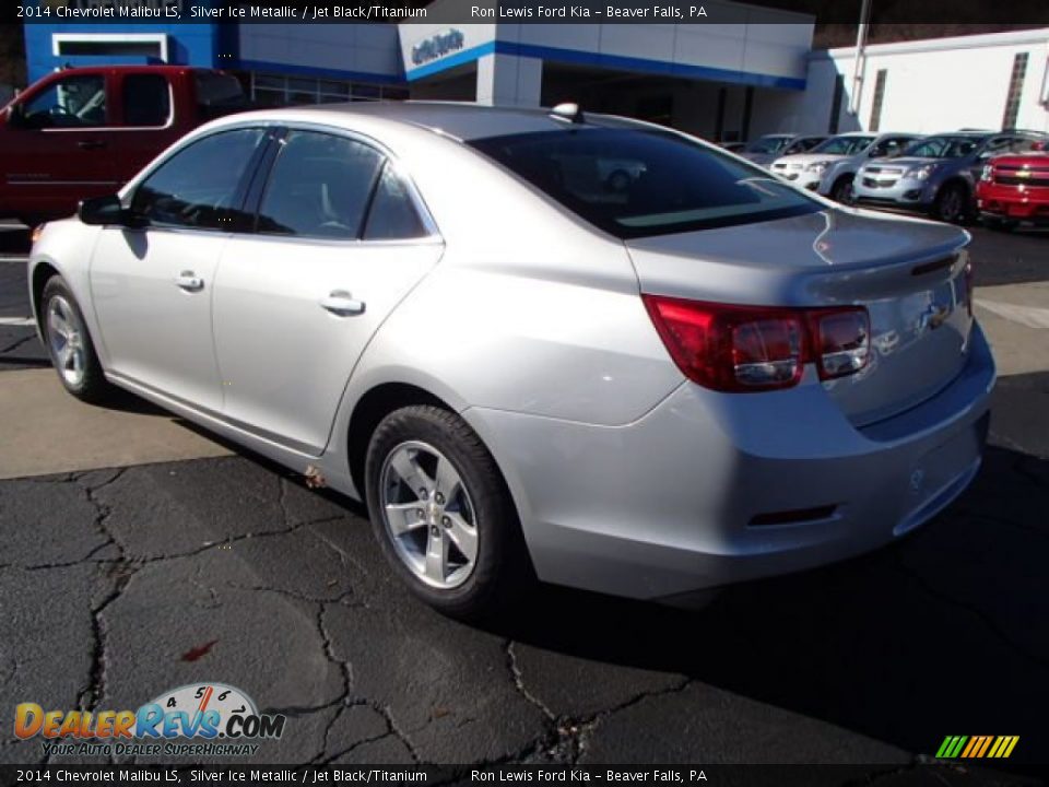 2014 Chevrolet Malibu LS Silver Ice Metallic / Jet Black/Titanium Photo #6