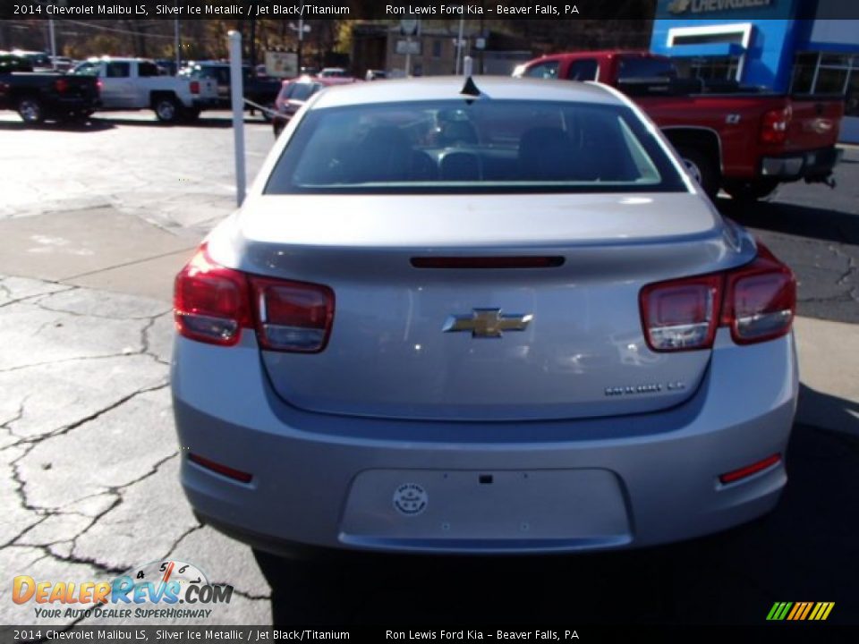 2014 Chevrolet Malibu LS Silver Ice Metallic / Jet Black/Titanium Photo #7
