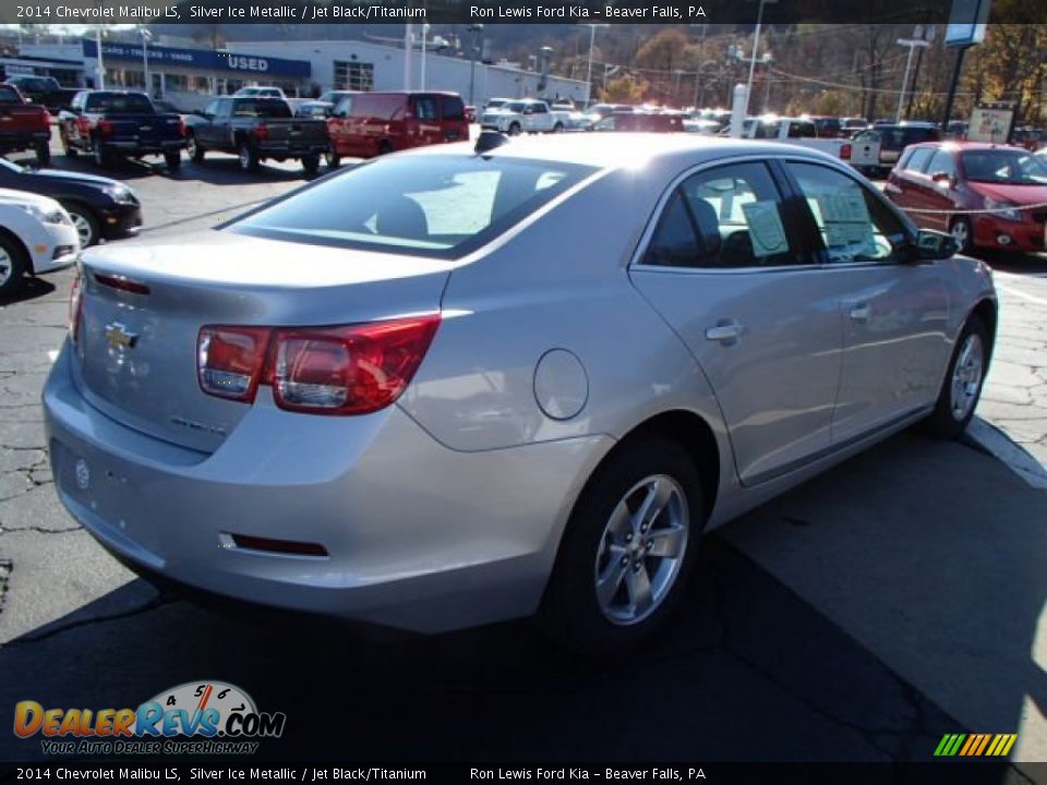 2014 Chevrolet Malibu LS Silver Ice Metallic / Jet Black/Titanium Photo #8