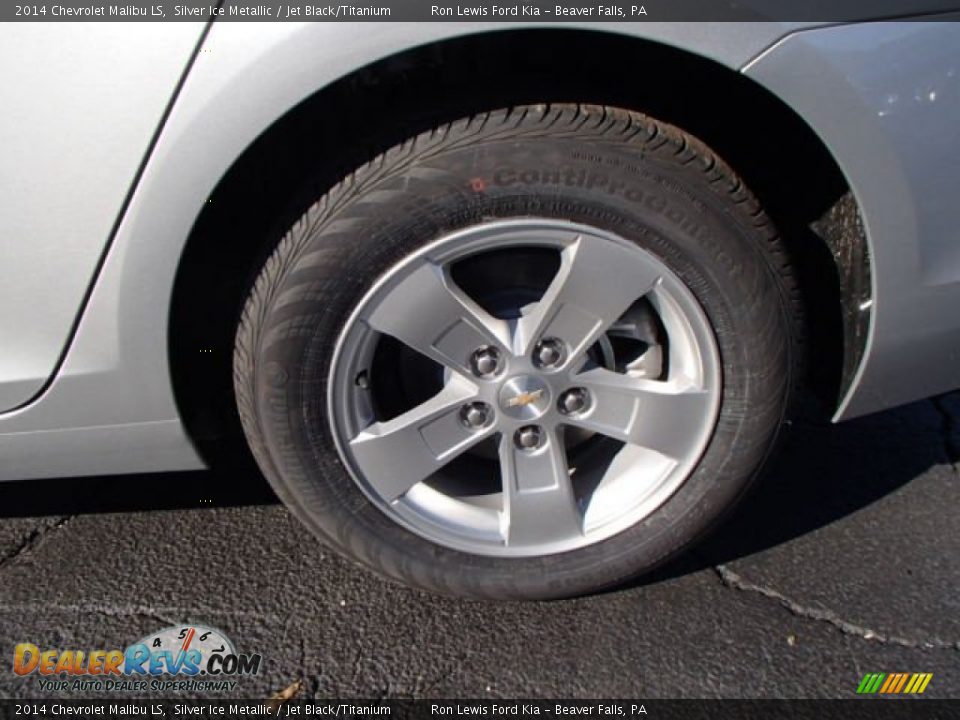 2014 Chevrolet Malibu LS Silver Ice Metallic / Jet Black/Titanium Photo #9