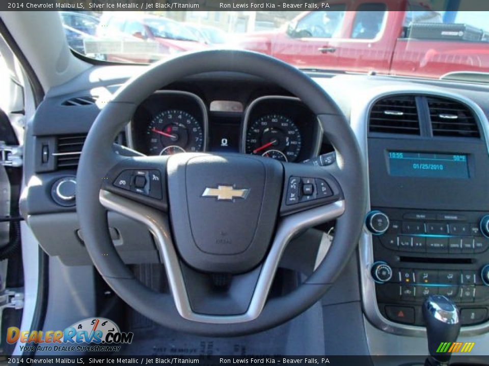 2014 Chevrolet Malibu LS Silver Ice Metallic / Jet Black/Titanium Photo #19