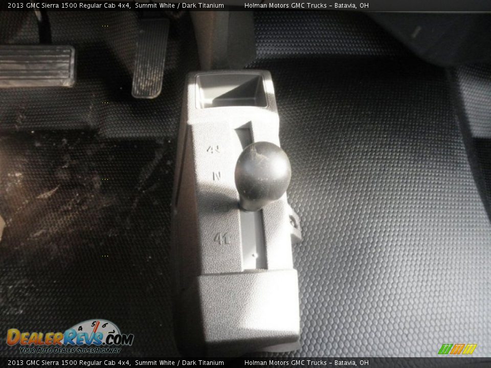 2013 GMC Sierra 1500 Regular Cab 4x4 Summit White / Dark Titanium Photo #7