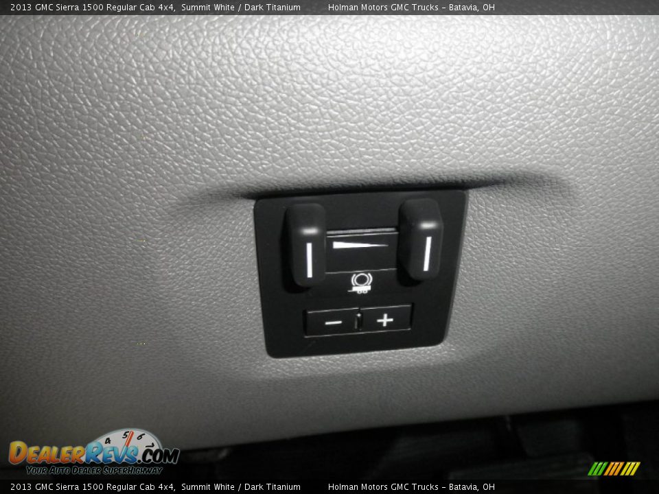 2013 GMC Sierra 1500 Regular Cab 4x4 Summit White / Dark Titanium Photo #10