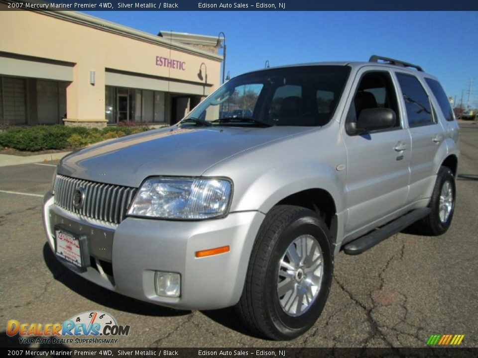 2007 Mercury Mariner Premier 4WD Silver Metallic / Black Photo #2