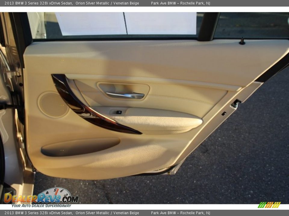 2013 BMW 3 Series 328i xDrive Sedan Orion Silver Metallic / Venetian Beige Photo #22