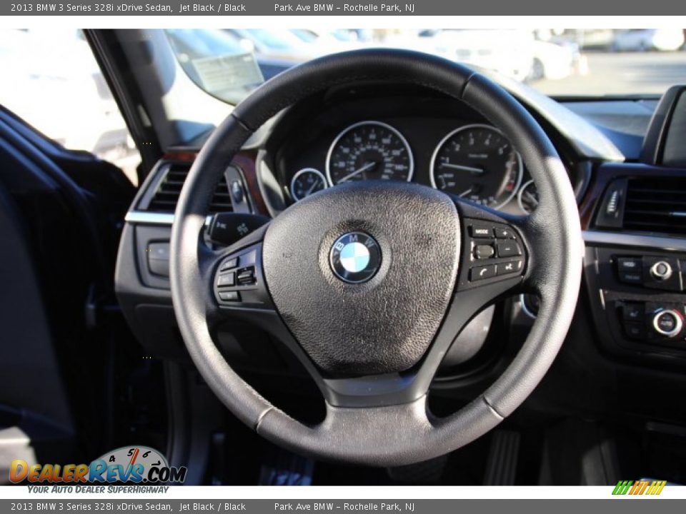 2013 BMW 3 Series 328i xDrive Sedan Steering Wheel Photo #15