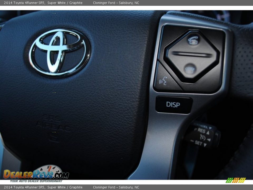 2014 Toyota 4Runner SR5 Super White / Graphite Photo #28