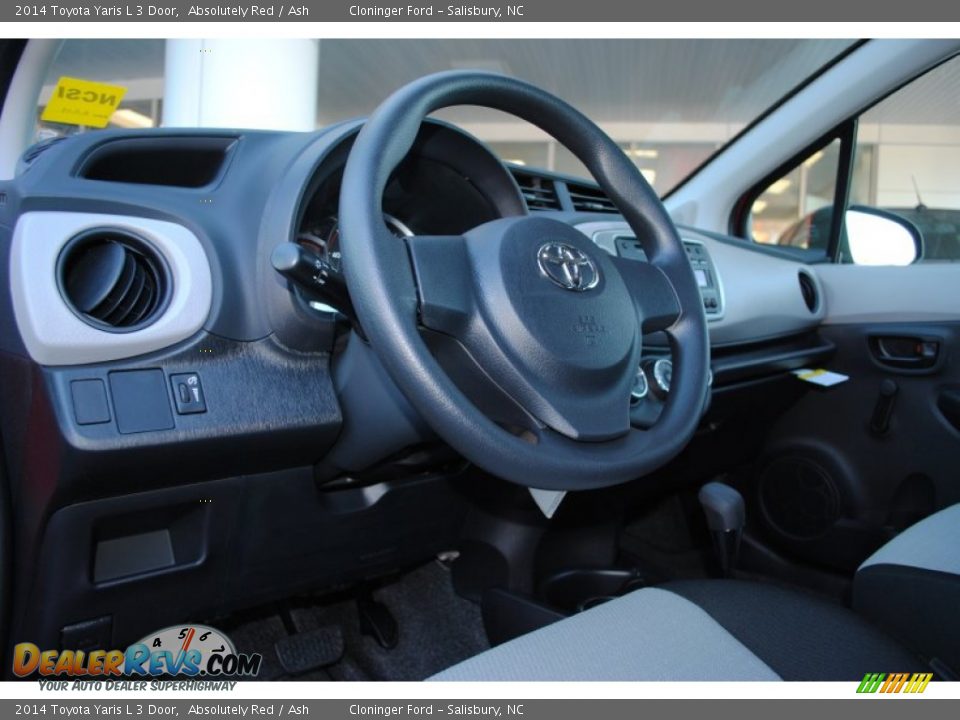 Dashboard of 2014 Toyota Yaris L 3 Door Photo #9