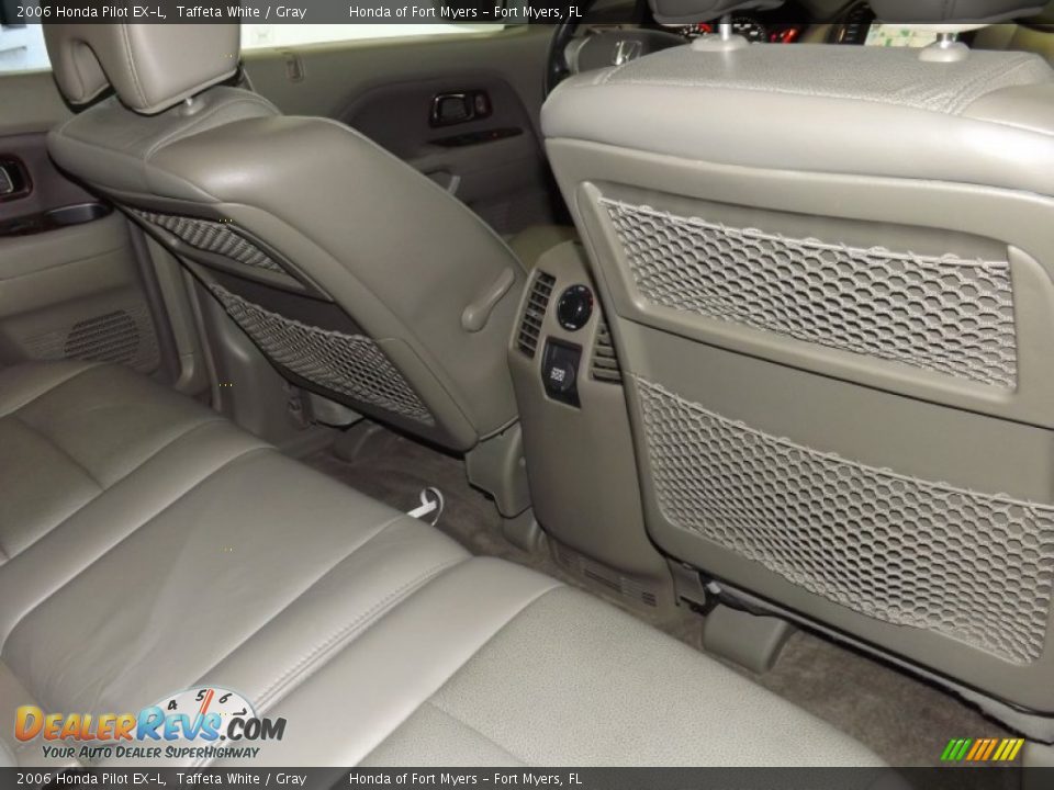 2006 Honda Pilot EX-L Taffeta White / Gray Photo #29