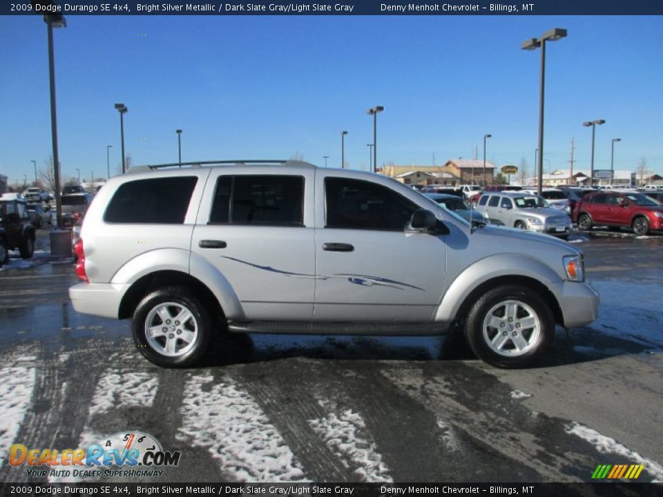 Bright Silver Metallic 2009 Dodge Durango SE 4x4 Photo #7