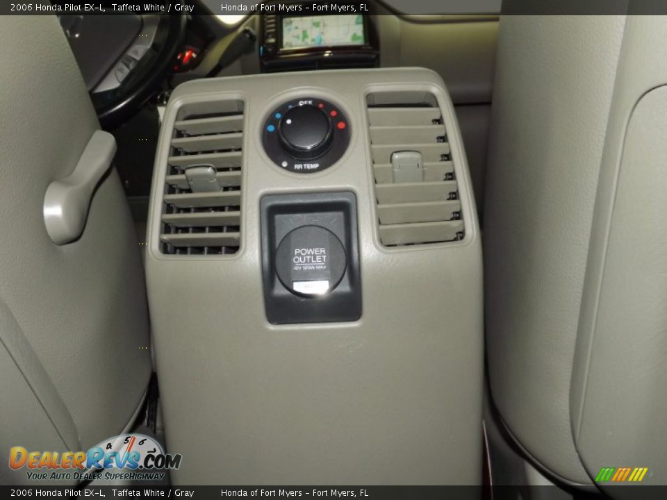 2006 Honda Pilot EX-L Taffeta White / Gray Photo #30