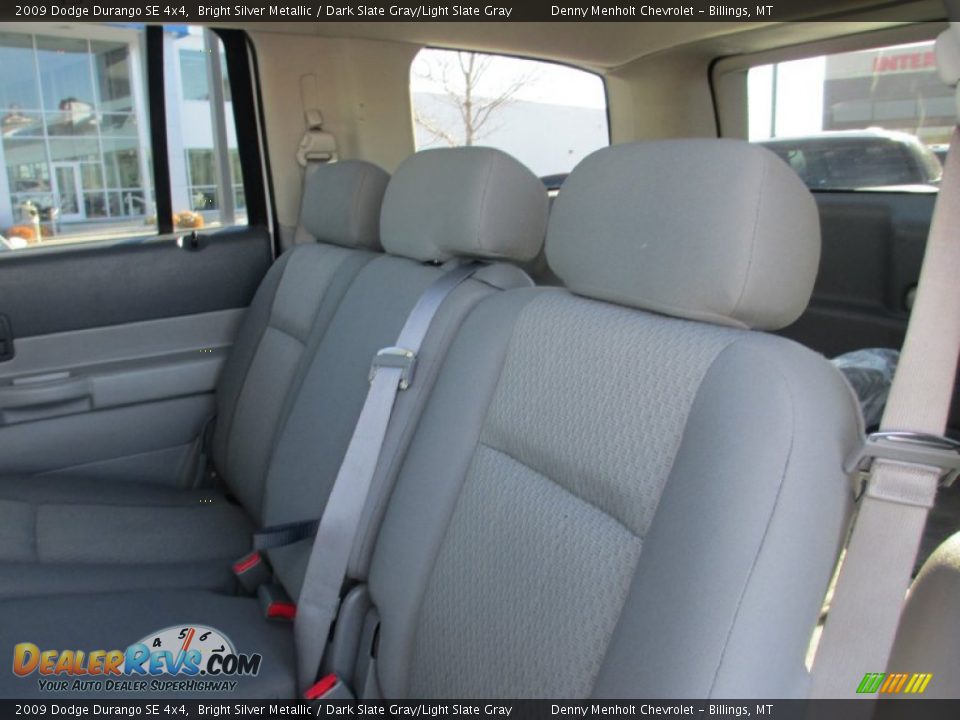 2009 Dodge Durango SE 4x4 Bright Silver Metallic / Dark Slate Gray/Light Slate Gray Photo #9