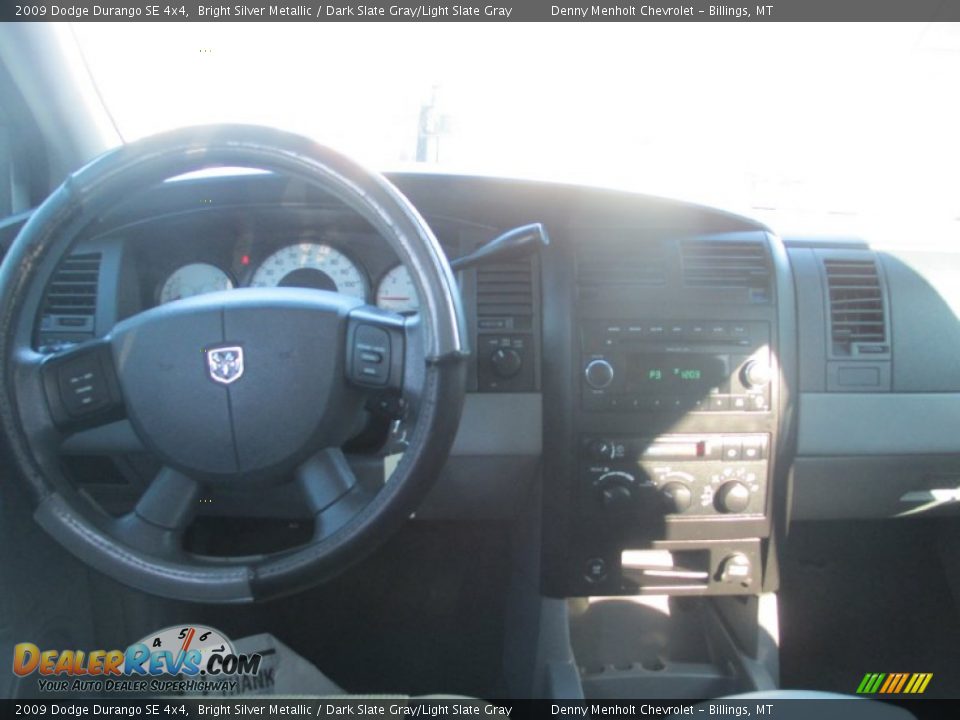 2009 Dodge Durango SE 4x4 Bright Silver Metallic / Dark Slate Gray/Light Slate Gray Photo #10