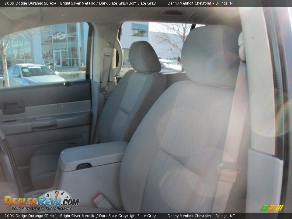 2009 Dodge Durango SE 4x4 Bright Silver Metallic / Dark Slate Gray/Light Slate Gray Photo #11