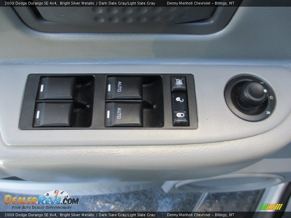 2009 Dodge Durango SE 4x4 Bright Silver Metallic / Dark Slate Gray/Light Slate Gray Photo #12