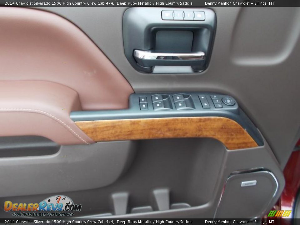 2014 Chevrolet Silverado 1500 High Country Crew Cab 4x4 Deep Ruby Metallic / High Country Saddle Photo #12