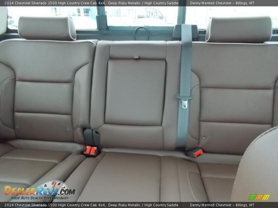 2014 Chevrolet Silverado 1500 High Country Crew Cab 4x4 Deep Ruby Metallic / High Country Saddle Photo #13